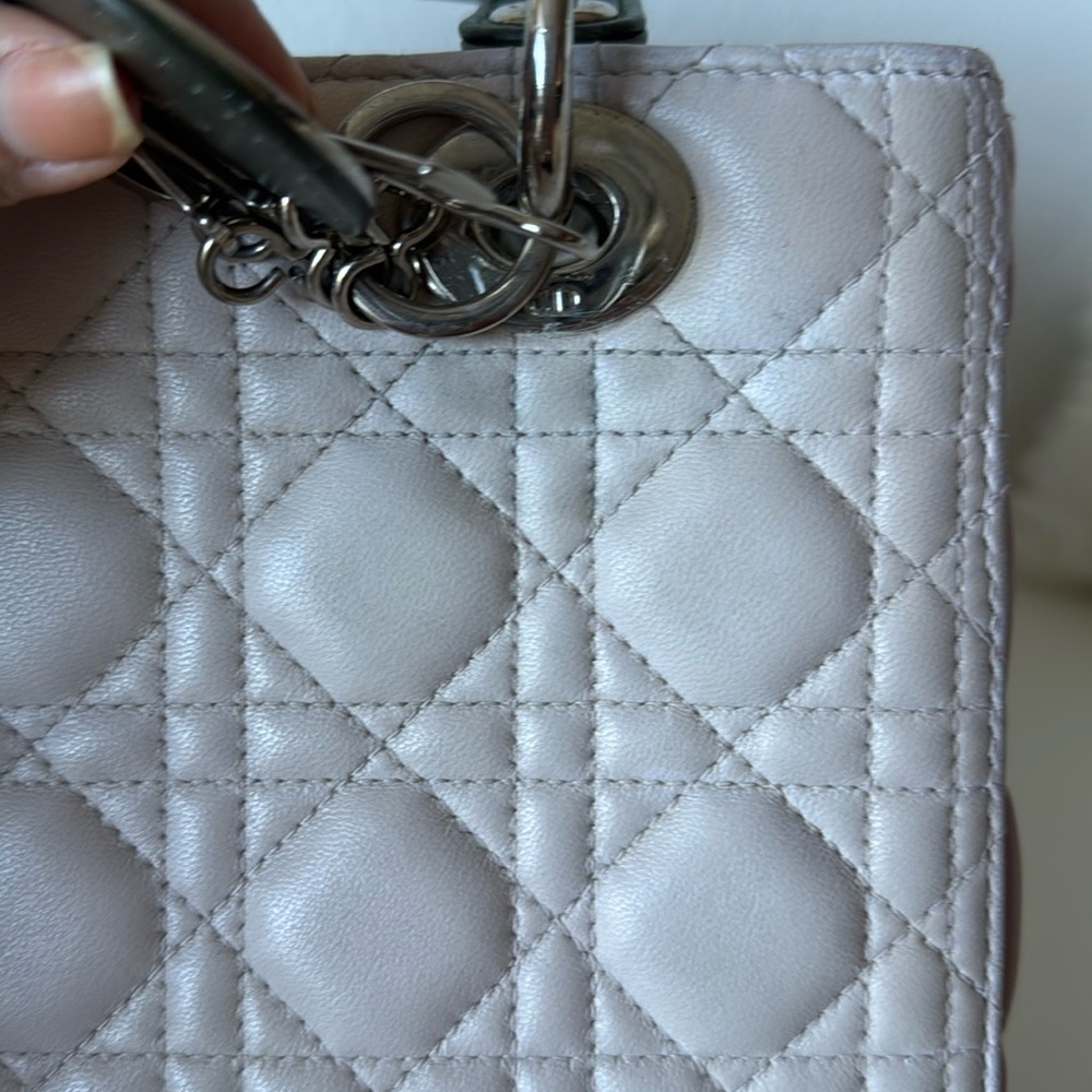 ❌SOLD❌ LIMITED EDITION* Tri-Color Cannage Lady Dior Bag - Picture 17 of 17